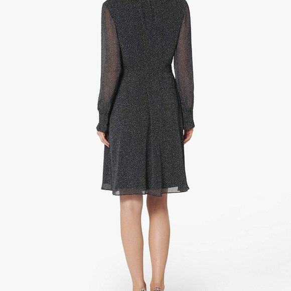 falling shoulder dress